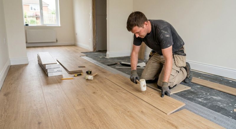 Linoleum Floor Installation in Wilmington, MA