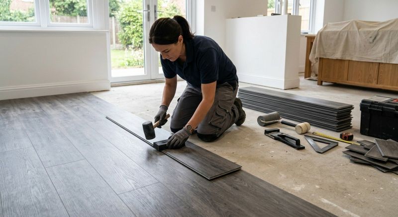 Lvt Flooring Installation in Dracut, MA