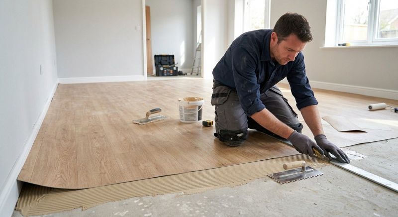 Sheet Flooring Installation in Andover, MA