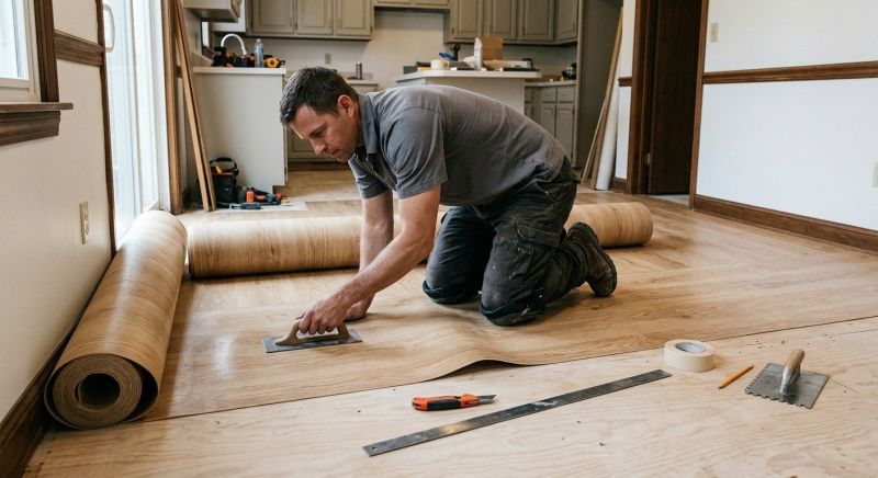 Sheet Flooring Installation in Middleton, MA