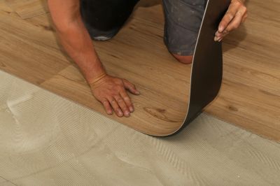 Sheet Linoleum Installation in Gloucester, MA
