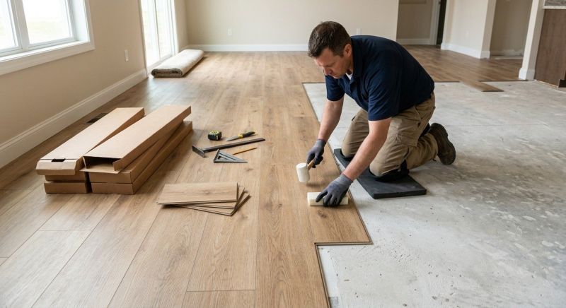 Vinyl Flooring Installation in Dracut, MA