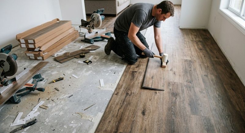 Vinyl Flooring Installation in Wilmington, MA