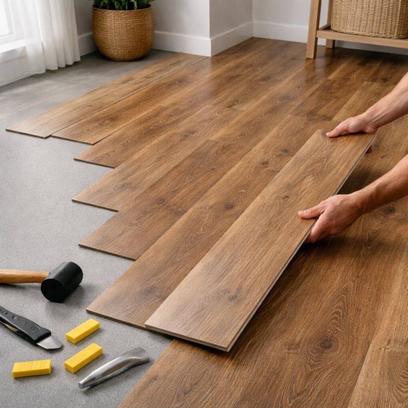 Vinyl Plank Floor Installation in Newburyport, MA