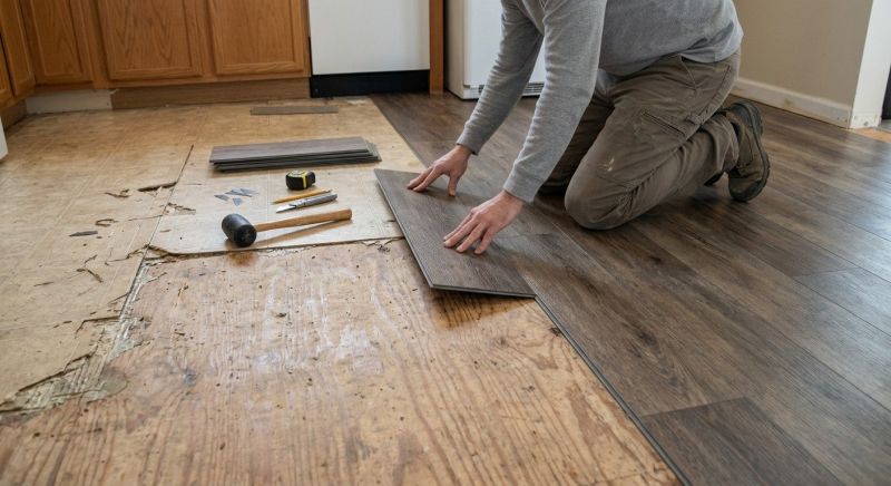 Vinyl Tile Installation in Newburyport, MA
