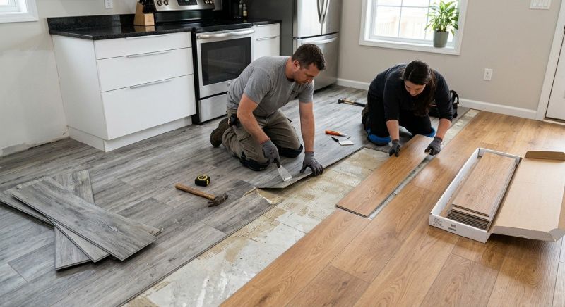 Vinyl Tile Replacement in Newburyport, MA